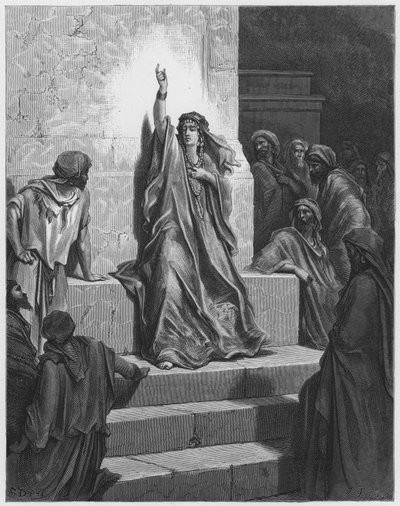Gustave Dore Bibiliya: Gideyoni ahitamo abasirikare be by Gustave Dore